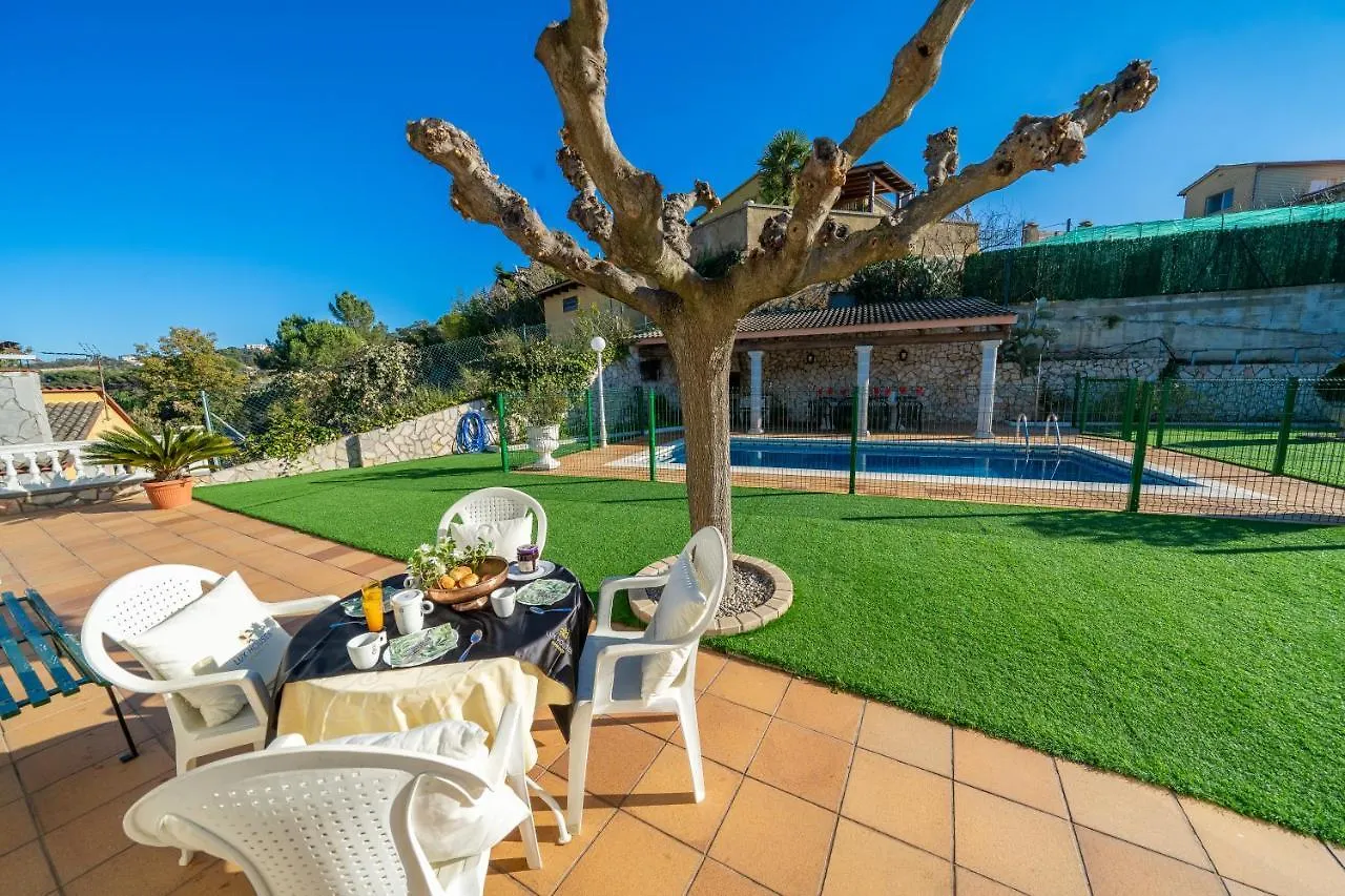 Villa Mulberry Lux House, Preciosa Zona Exterior Con Piscina Y Barbacoa Massanet De La Selva Spagna